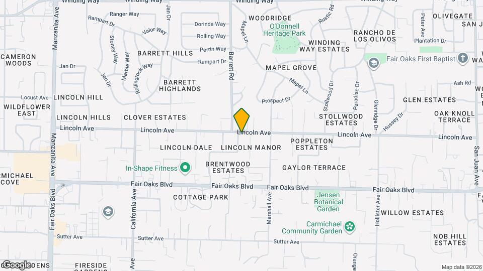 6552 Miles Ln Map and Location Details