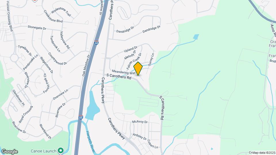 306 Crooked Oak Ct Map and Location Details