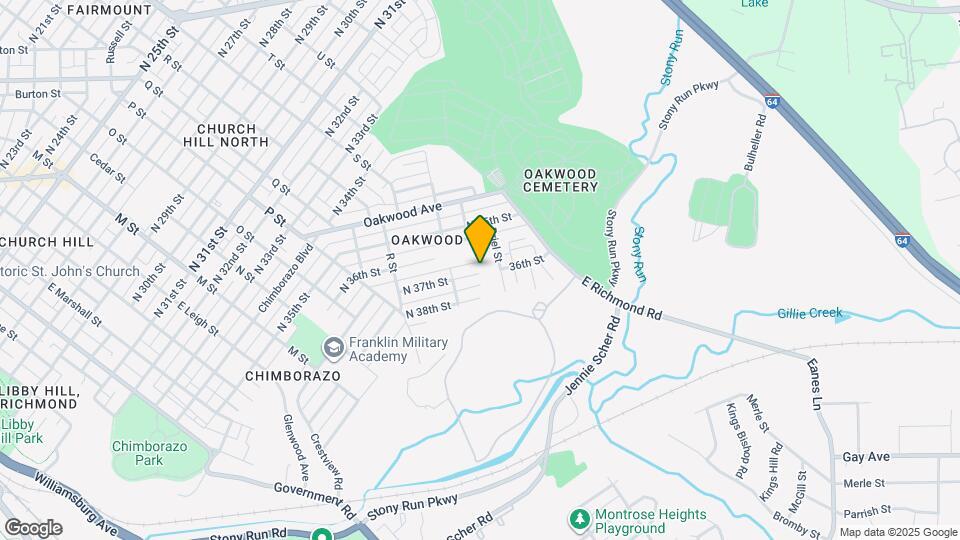 1312 N 37th St Map and Location Details