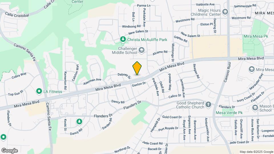 10623 Dabney Dr Map and Location Details