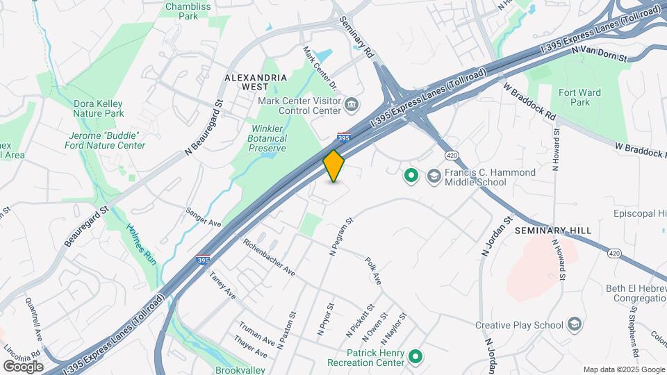 1471C N Van Dorn St Map and Location Details