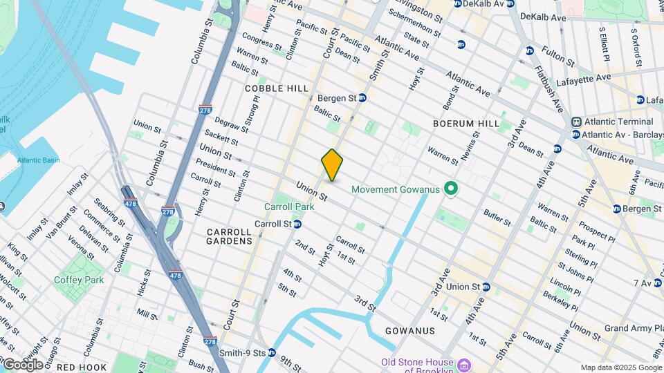 386A Sackett St Map and Location Details
