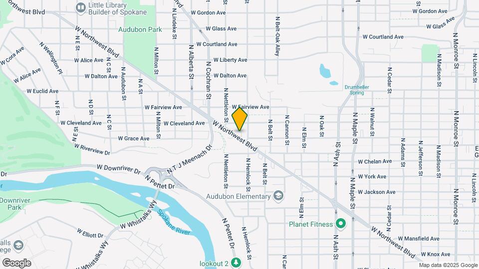 2214 W Northwest Blvd Map and Location Details