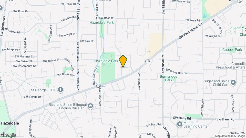 6470 SW 192nd Ave, Unit 6470 Mapa y Detalles de la Ubicación