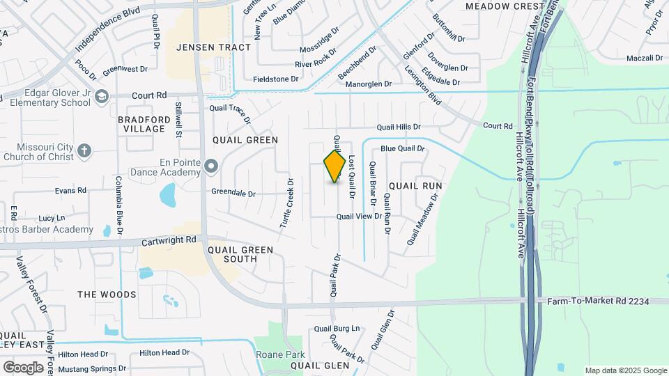 16530 Quail Park Dr Map and Location Details