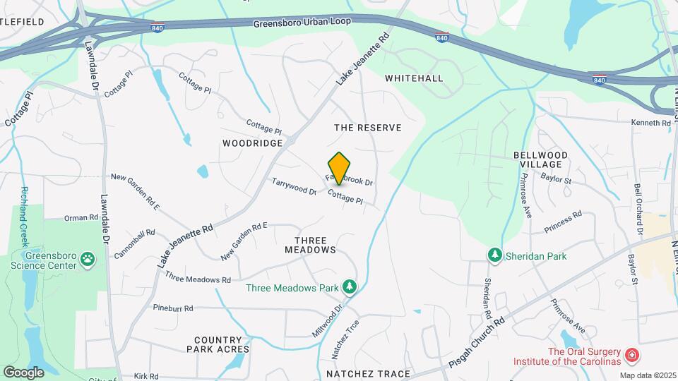 2104 Cottage Pl Map and Location Details