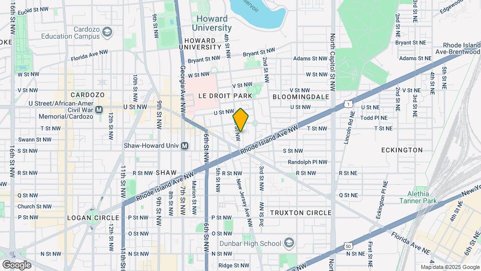 1823 4th St NW Map and Location Details