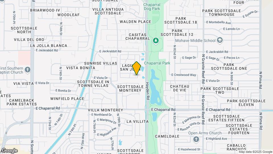 7948 E Vista Dr Mapa y Detalles de la Ubicación