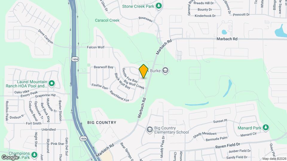 10511 Gentle Fox Bay Map and Location Details