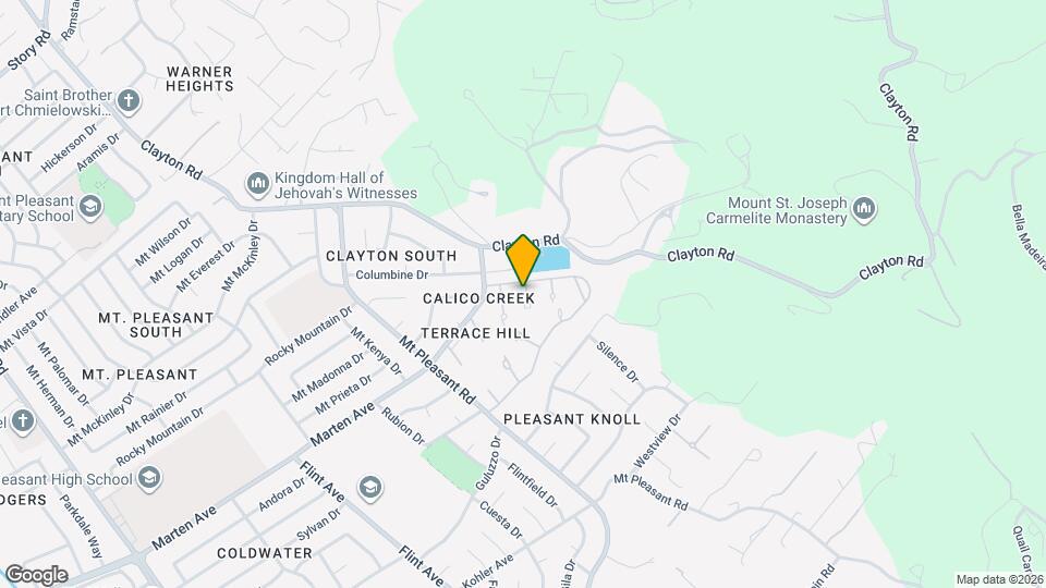1745 Deer Creek Ct Mapa y Detalles de la Ubicación