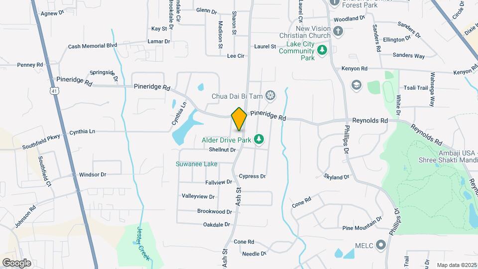 5577 Ash St Map and Location Details