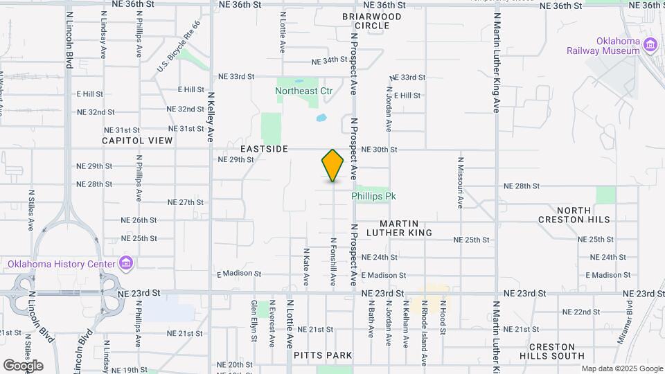 1427 NE 28th St Map and Location Details