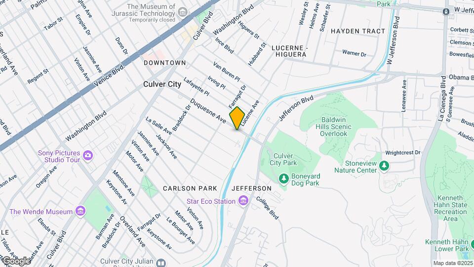 4251 Duquesne Ave Mapa y Detalles de la Ubicación