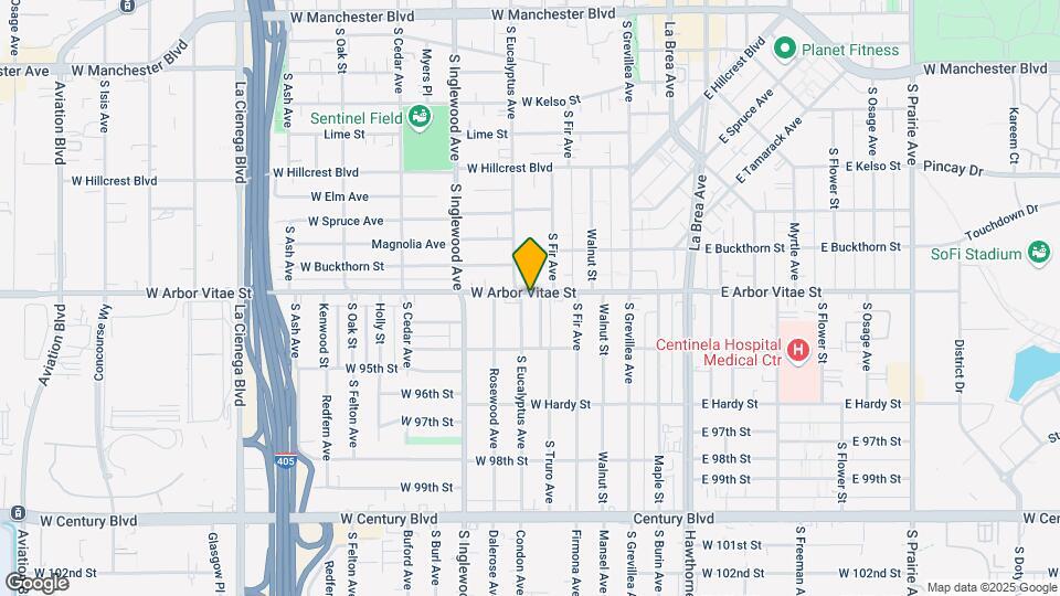 248-250 W Arbor Vitae St Mapa y Detalles de la Ubicación