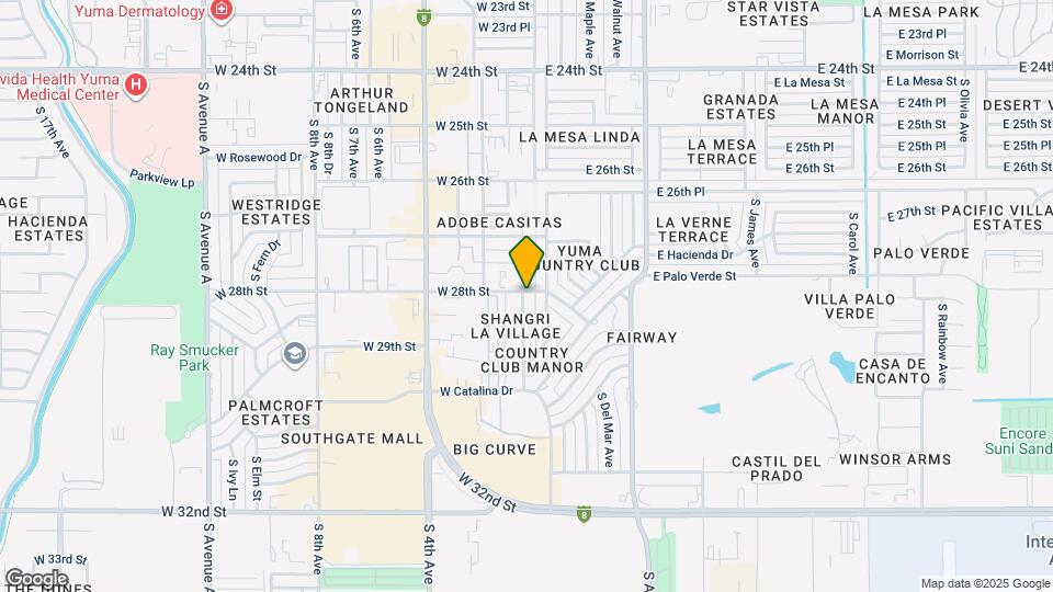 2801 S 1st Ave Map and Location Details