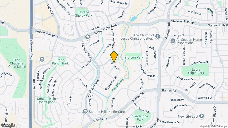 5010 Fabray Ln Map and Location Details
