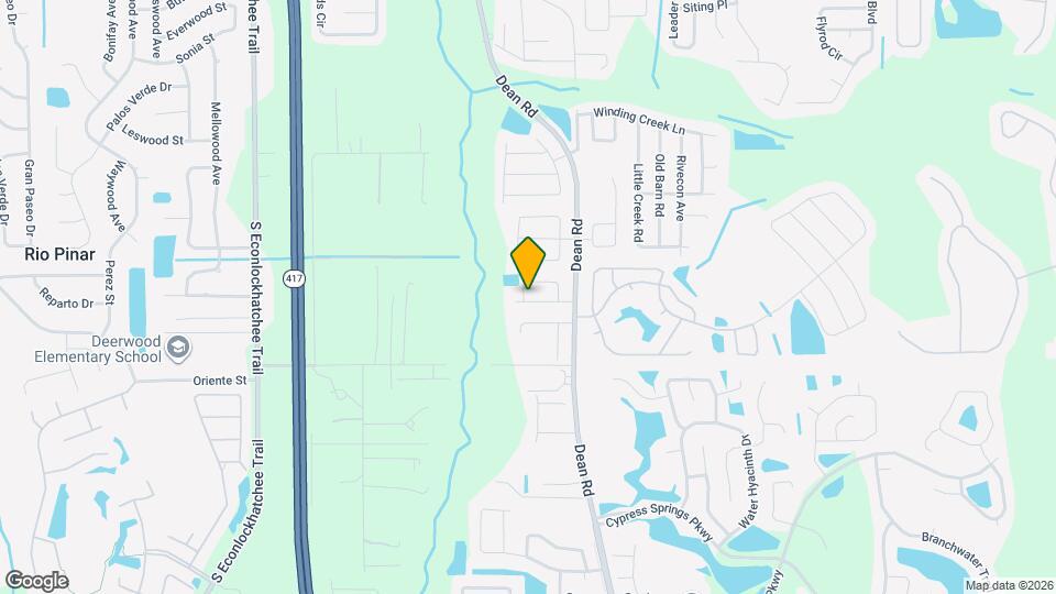 10019 Creekwater Blvd Map and Location Details