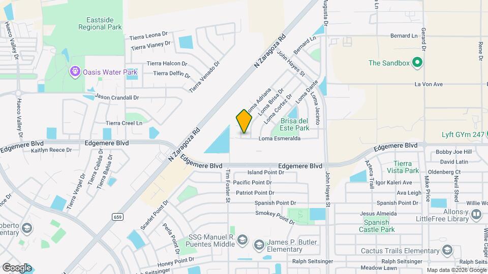 3700 Loma Adriana Map and Location Details