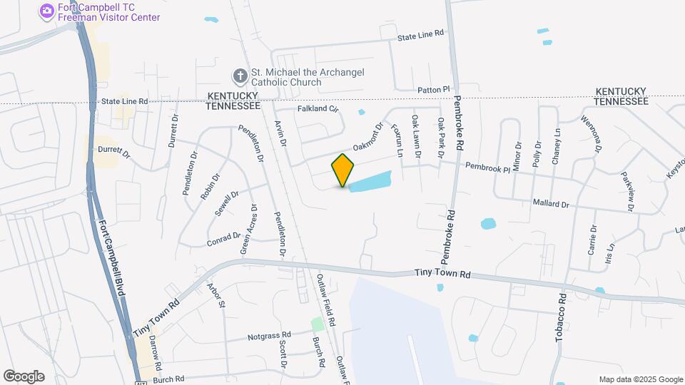 3414 Fox Meadow Way Map and Location Details