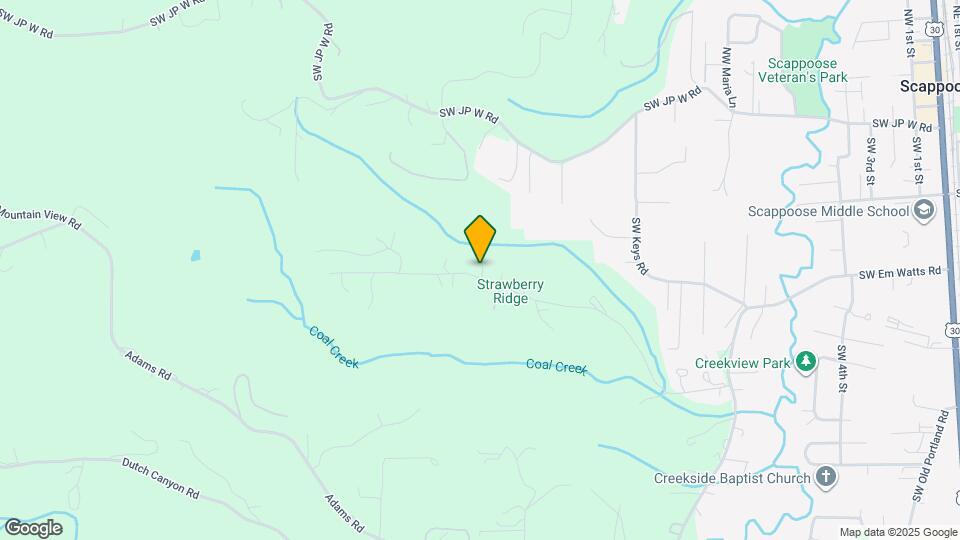 32535 Coal Creek Rd Map and Location Details