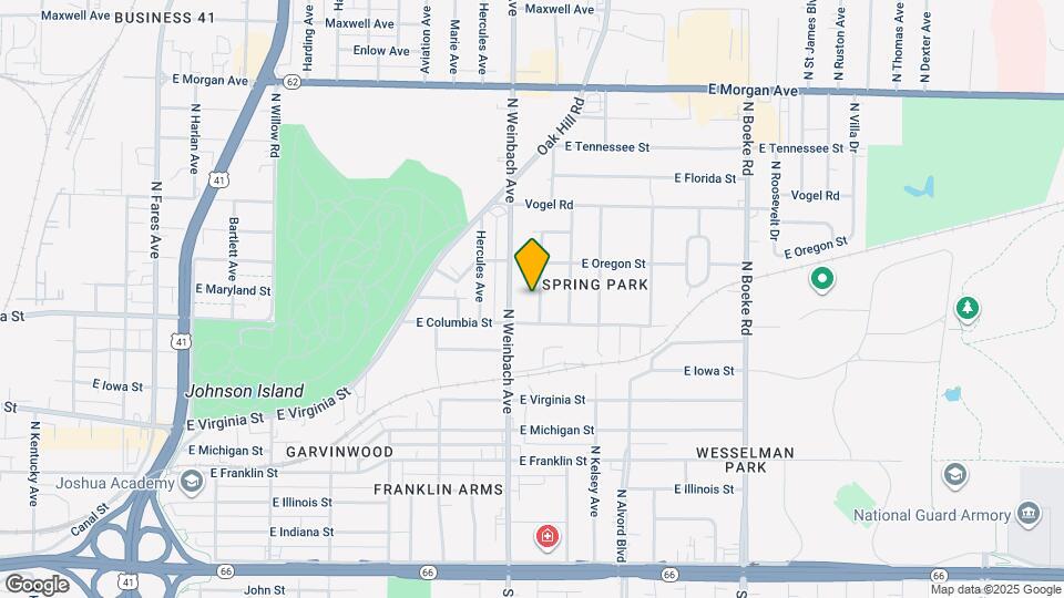 816 N Lincoln Park Dr Map and Location Details