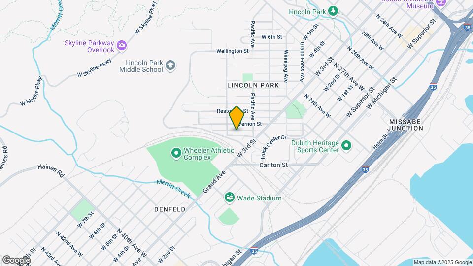 3227 Chestnut St Map and Location Details