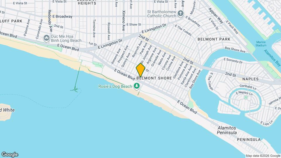 5007 E Ocean Blvd Map and Location Details