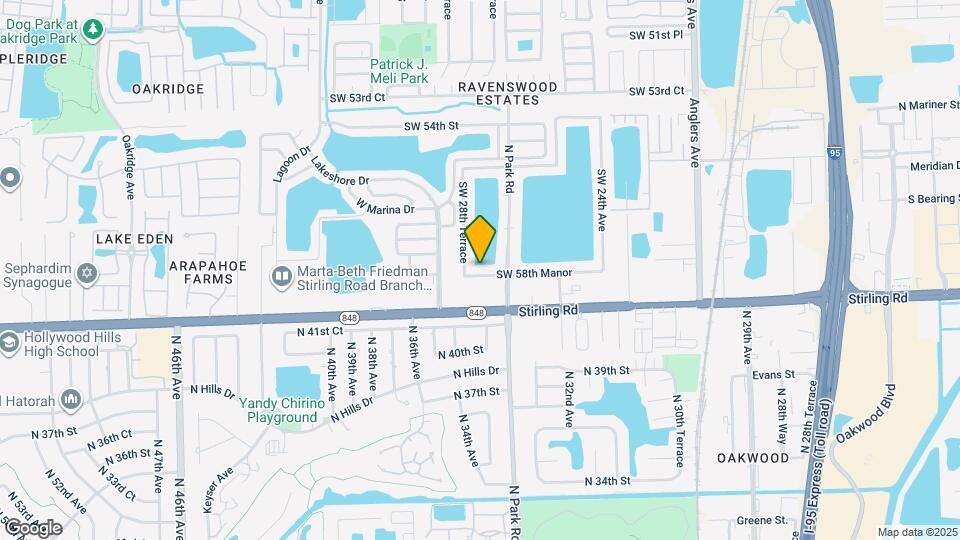 2761 SW 58th Manor Map and Location Details