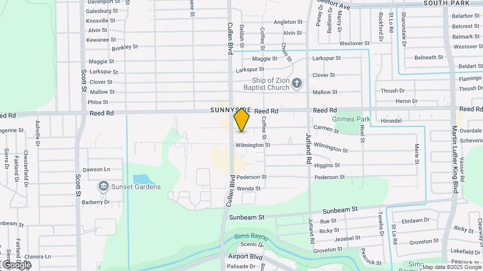 4720 Carmen St Map and Location Details