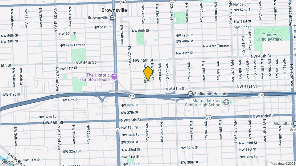 4201 NW 24th Ave Map and Location Details
