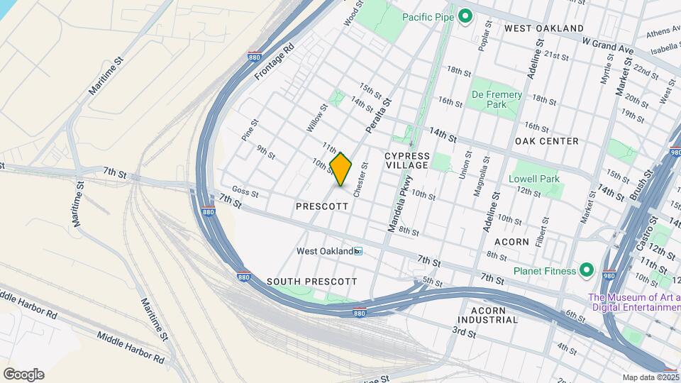 1537 9th St, Unit Beautifully Renovated 2BR Map and Location Details