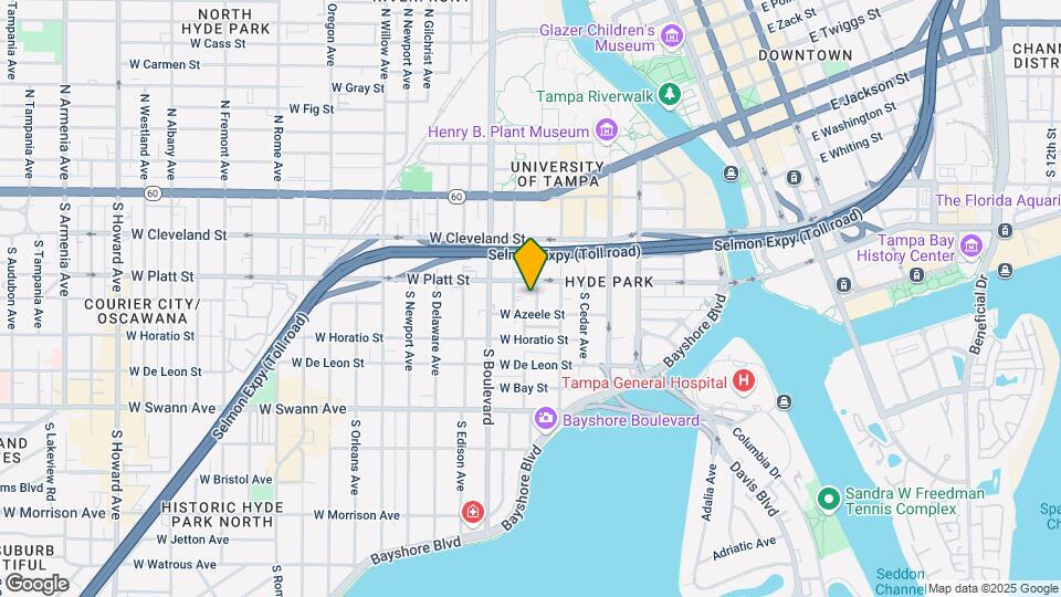 309 Brevard Ave Mapa y Detalles de la Ubicación