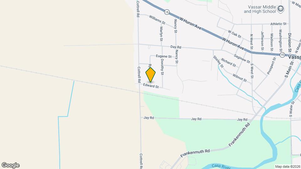 4872 Byron Dr, Unit Upstairs Map and Location Details