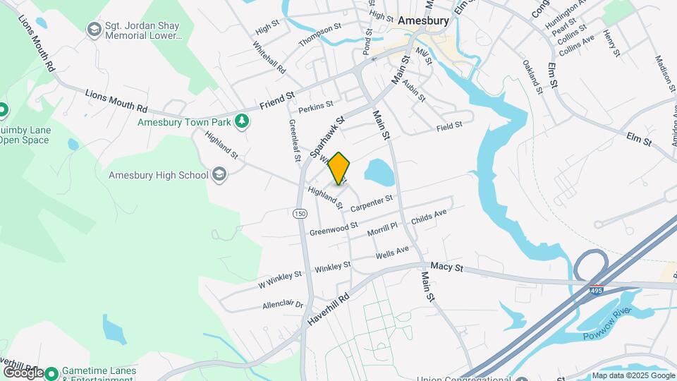 3-5 Locust St Map and Location Details