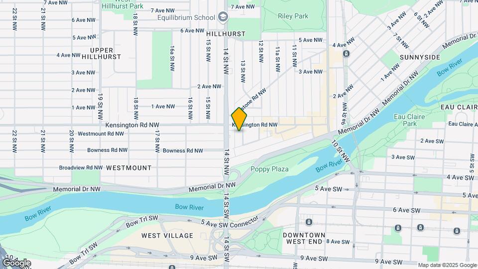 17 13th St NW Map and Location Details