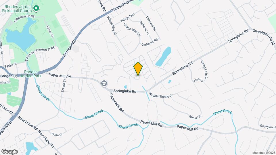 387 Spring Walk Trce Map and Location Details