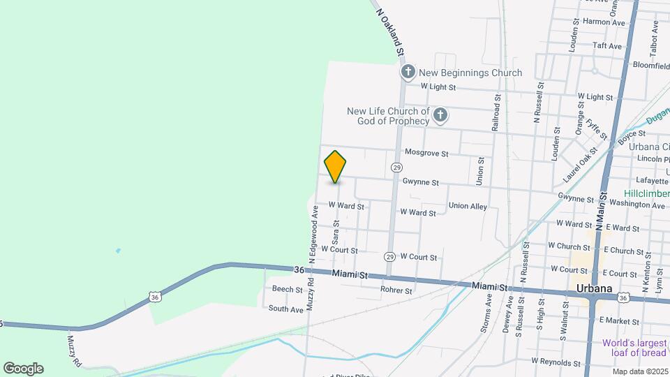 430 Sara St Mapa y Detalles de la Ubicación