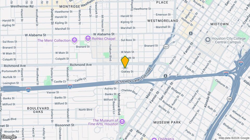 4316 Roseland St Map and Location Details