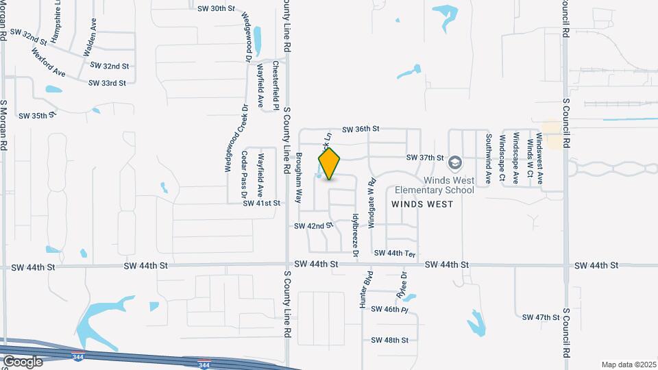 8733 SW 39th St Map and Location Details