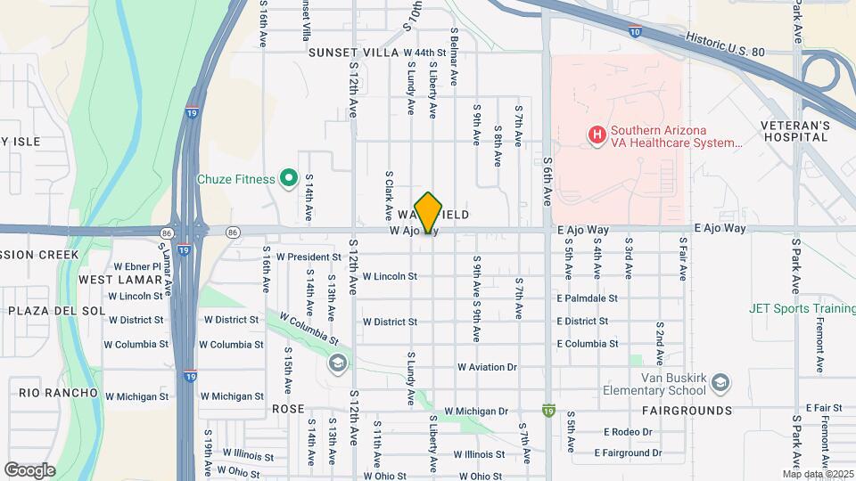 3814 S Liberty Ave, Unit 3814 Map and Location Details