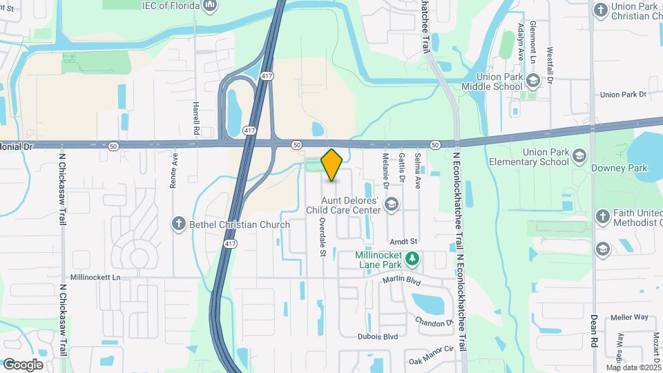 1534 Brookebridge Dr Mapa y Detalles de la Ubicación