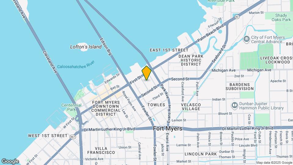 1603 Woodford Ave Map and Location Details