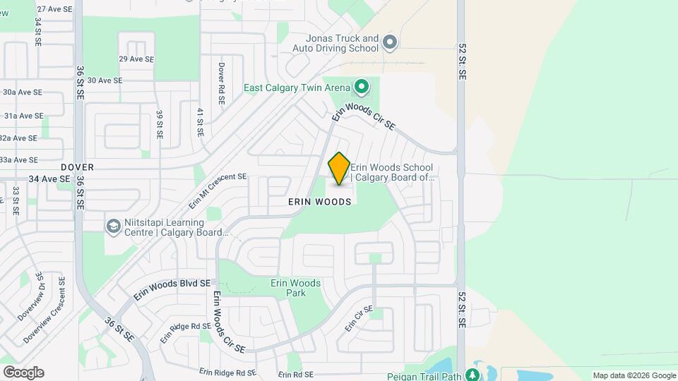 25 Erin Park Dr SE Map and Location Details