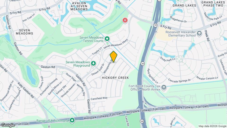 7207 Brockington Dr Map and Location Details