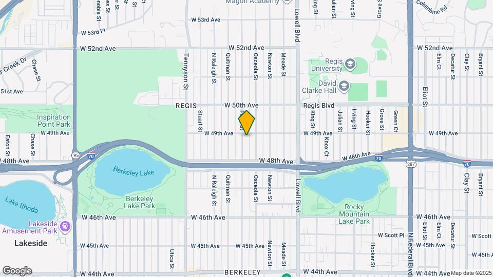 4886 Perry St Map and Location Details