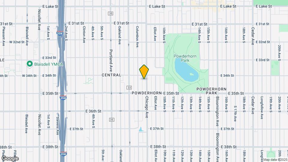 3412 Chicago Ave Map and Location Details