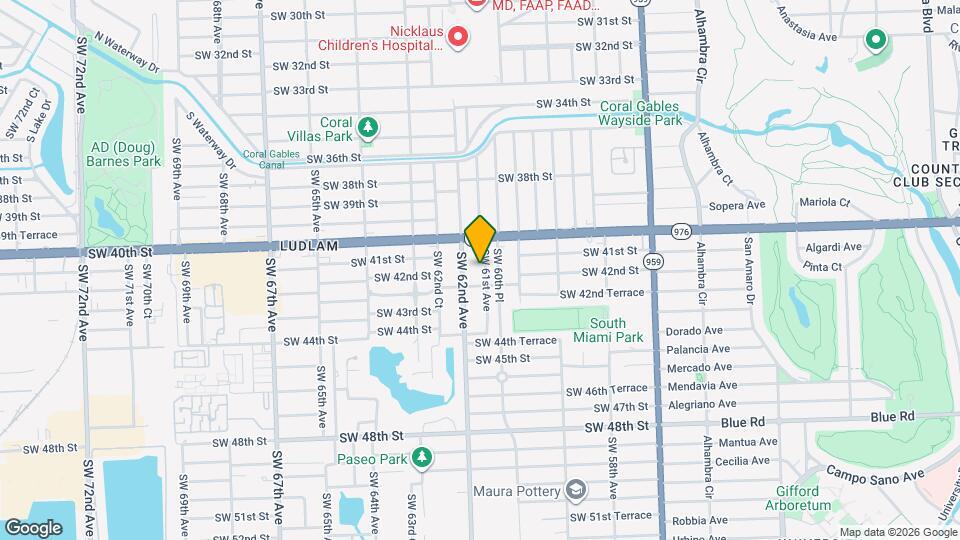 4124 SW 61st Ave Map and Location Details