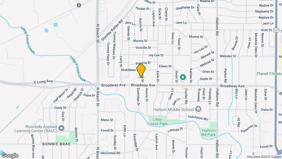3307 Aurora St Map and Location Details