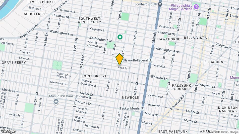 1242 S 17th St Mapa y Detalles de la Ubicación