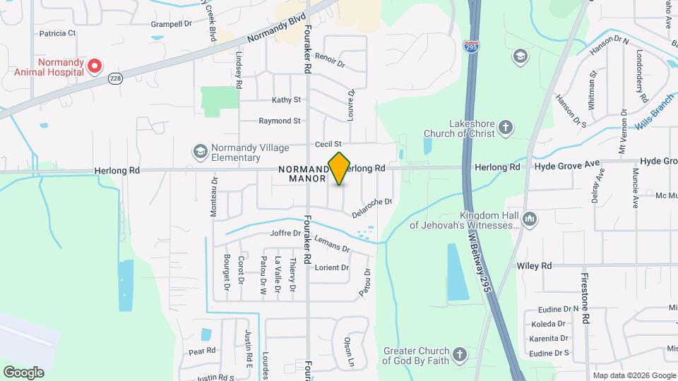 1936 Constant Dr Mapa y Detalles de la Ubicación